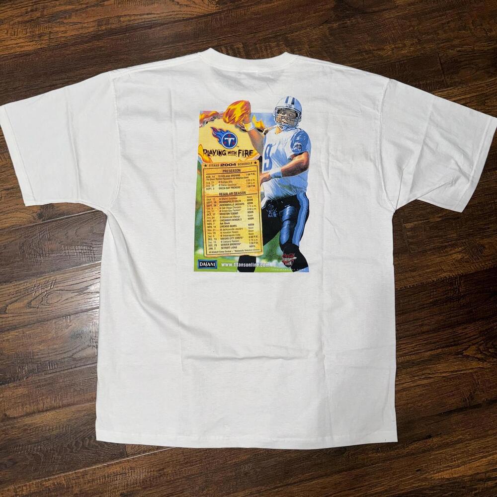 2004 tennessee titans coca cola collab tee